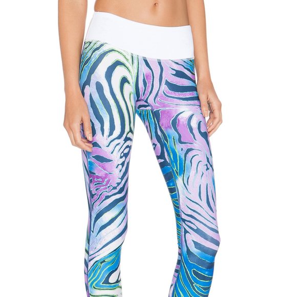 PRISMSPORT Leggings - Reef Animal Print XS - Picture 1 of 6